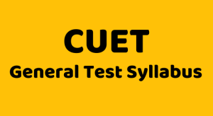 CUET General Test Chemistry
