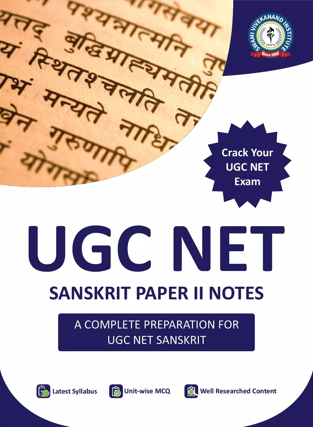 UGC NET SANSKRIT PAPER 2 NOTES
